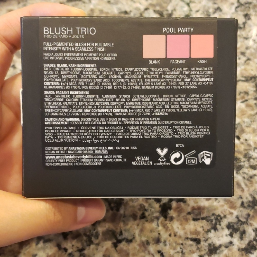 NWT Anastasia Beverly Hills blush trio - Picture 3 of 4